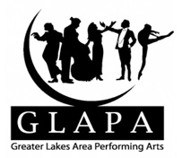greater lakes area performing arts logo