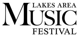 lakes area music festival logo