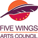 five wings arts council logo