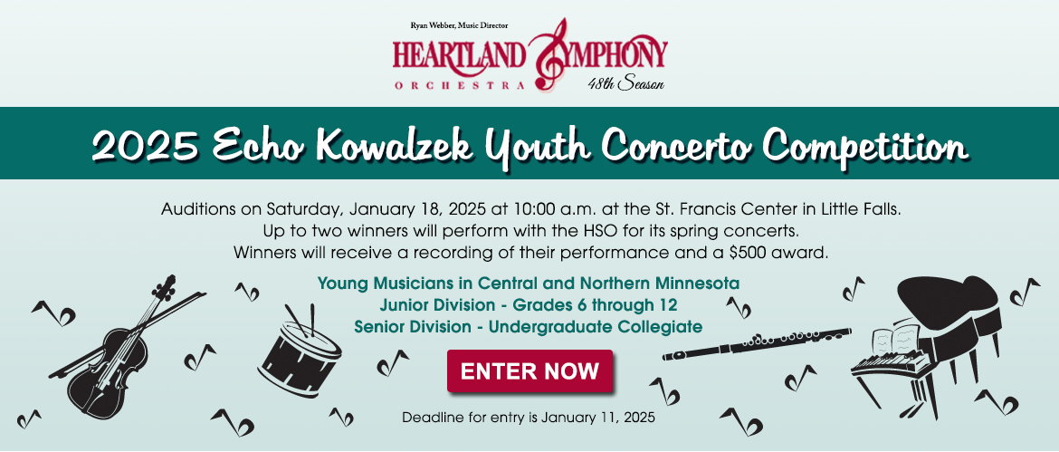 2025 Echo Kowalzek Youth Concerto Competition